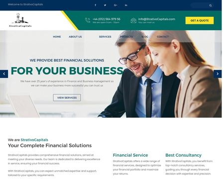 website thubmnail of StrativoCapitals