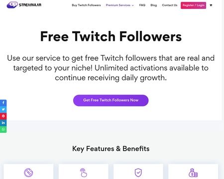 website thubmnail of Streamular