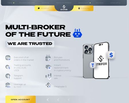 website thubmnail of Strifor.biz
