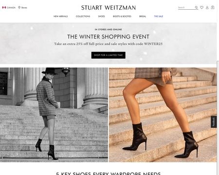 website thubmnail of Stuart Weitzman CA
