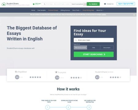 website thubmnail of StudentShare