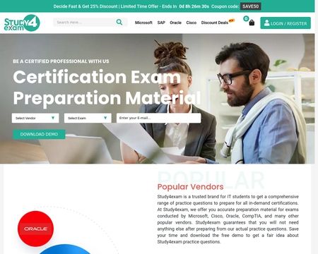 website thubmnail of Study4Exam