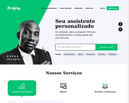 website thubmnail of Studybay.com.br