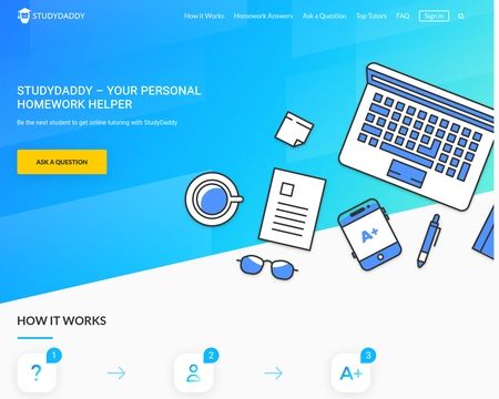 website thubmnail of Studydaddy