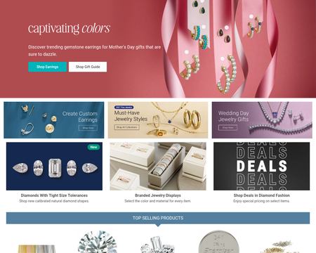 website thubmnail of Stuller