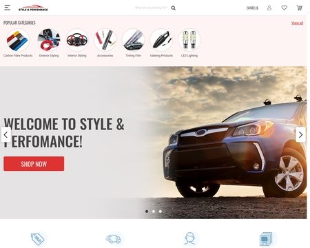 website thubmnail of Style and Performance