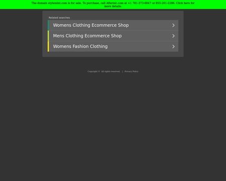website thubmnail of StyleMint