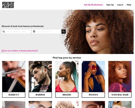 website thubmnail of StyleSeat