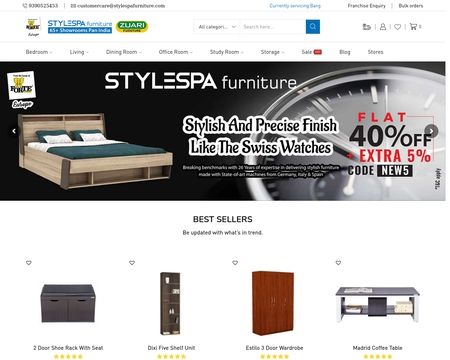 website thubmnail of Stylespafurniture
