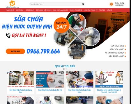 website thubmnail of Suachuadienvip
