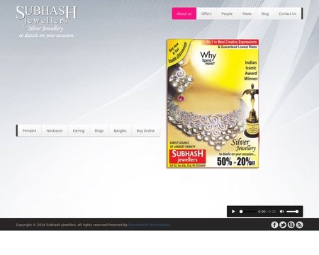 website thubmnail of SubhashJeweller
