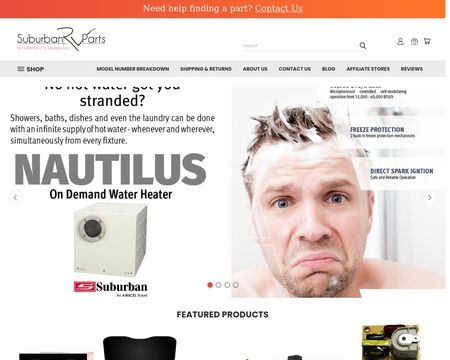 website thubmnail of Suburbanrvparts