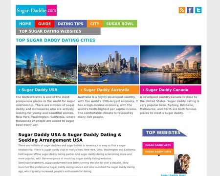 website thubmnail of Sugar Daddie