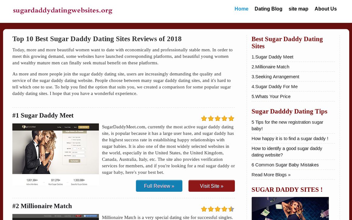 website thubmnail of Sugardaddydatingwebsites.org