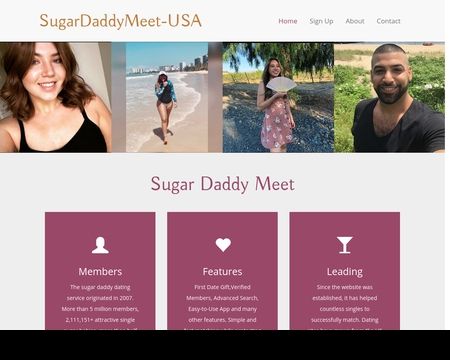 website thubmnail of Sugardaddymeetsite.us