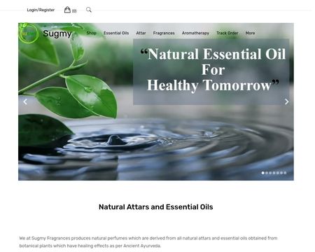 website thubmnail of Sugmy.co.in