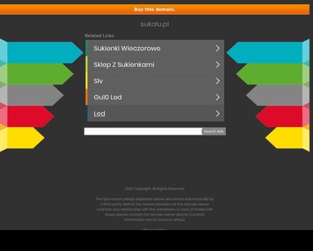 website thubmnail of Sukalu.pl