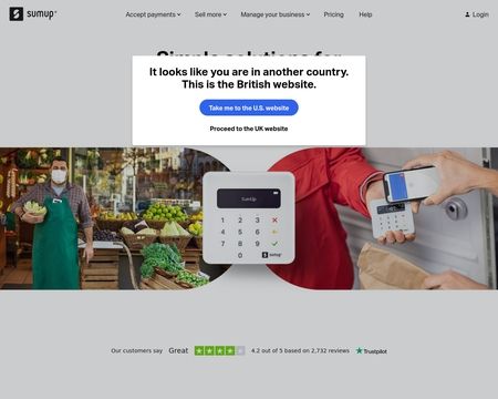 website thubmnail of SumUp
