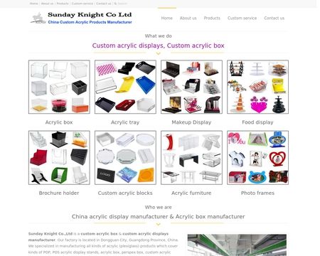 website thubmnail of Sunday Knight
