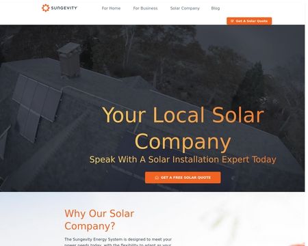 website thubmnail of Sungevity