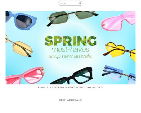 website thubmnail of Sunglass Spot