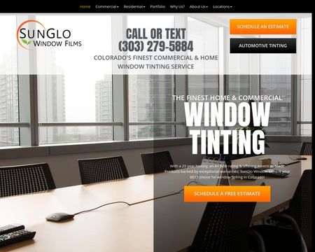 website thubmnail of SunGlo Window Films
