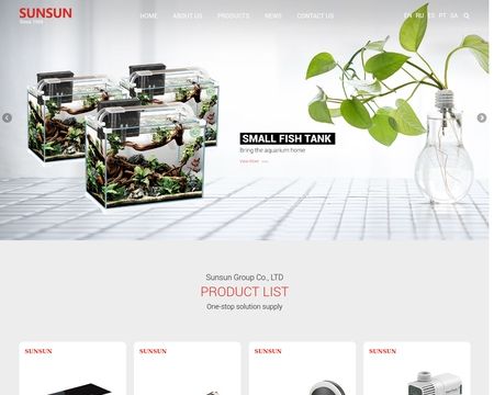 website thubmnail of Sunsun-china