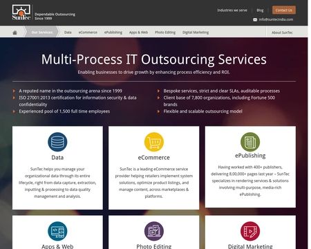 website thubmnail of SunTecIndia