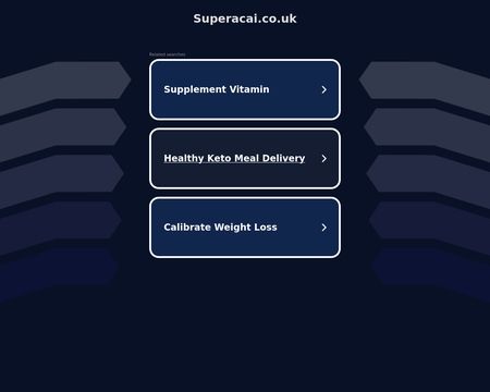 website thubmnail of Superacai.co.uk