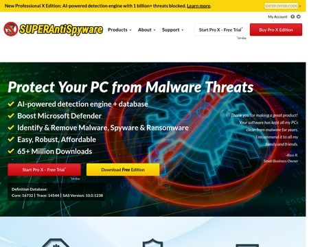 website thubmnail of SuperAntiSpyware