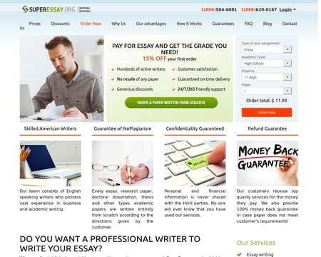 website thubmnail of SuperEssay.org