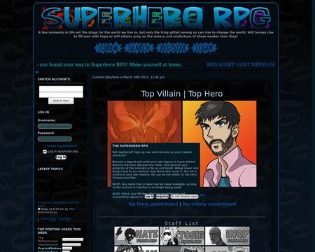 website thubmnail of Superhero-RPG