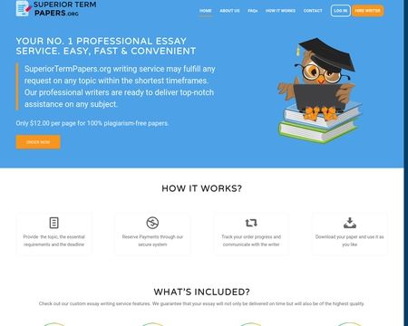 website thubmnail of Superior Term Paper