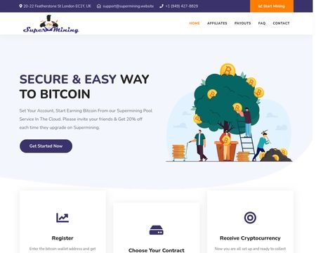 website thubmnail of Super Mining