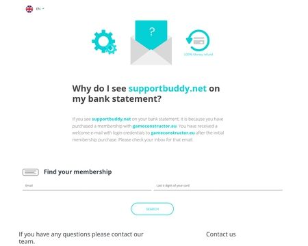 website thubmnail of SupportBuddy
