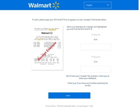 Survey.walmart