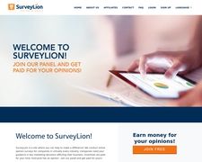 Thumbnail of Surveylion.com