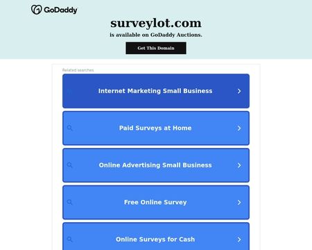 website thubmnail of Surveylot