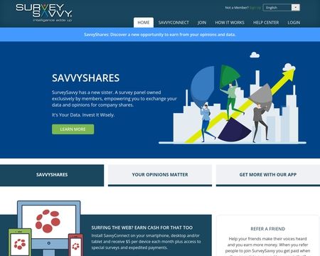 website thubmnail of SurveySavvy