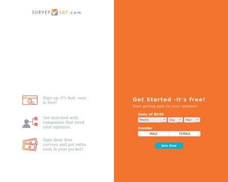 website thubmnail of SurveySay