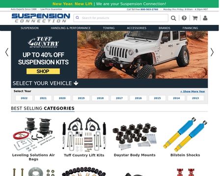 website thubmnail of Suspension Connection