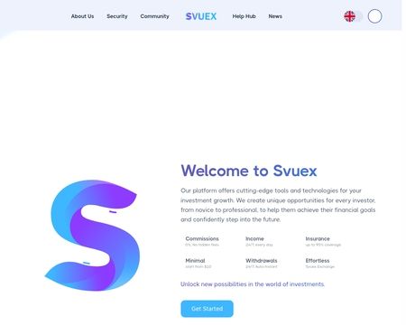 website thubmnail of Svuex