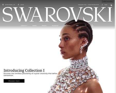 website thubmnail of Swarovski-Crystal.cc