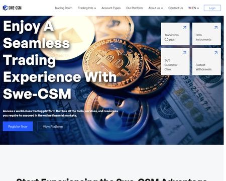 website thubmnail of Swe-csm.se