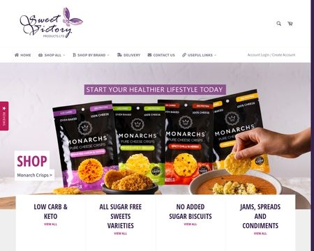 website thubmnail of Sweet Victory