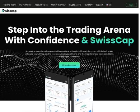 website thubmnail of Swisscap.pro