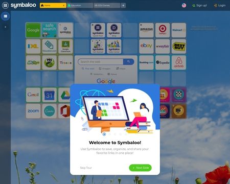 website thubmnail of Symbaloo