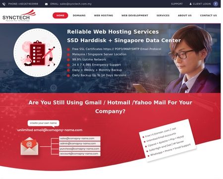 website thubmnail of SyncTech.com.my