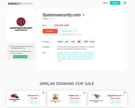 website thubmnail of SystemSecurity.com