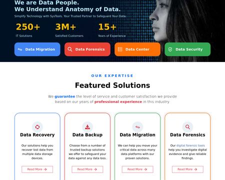 website thubmnail of SysTools